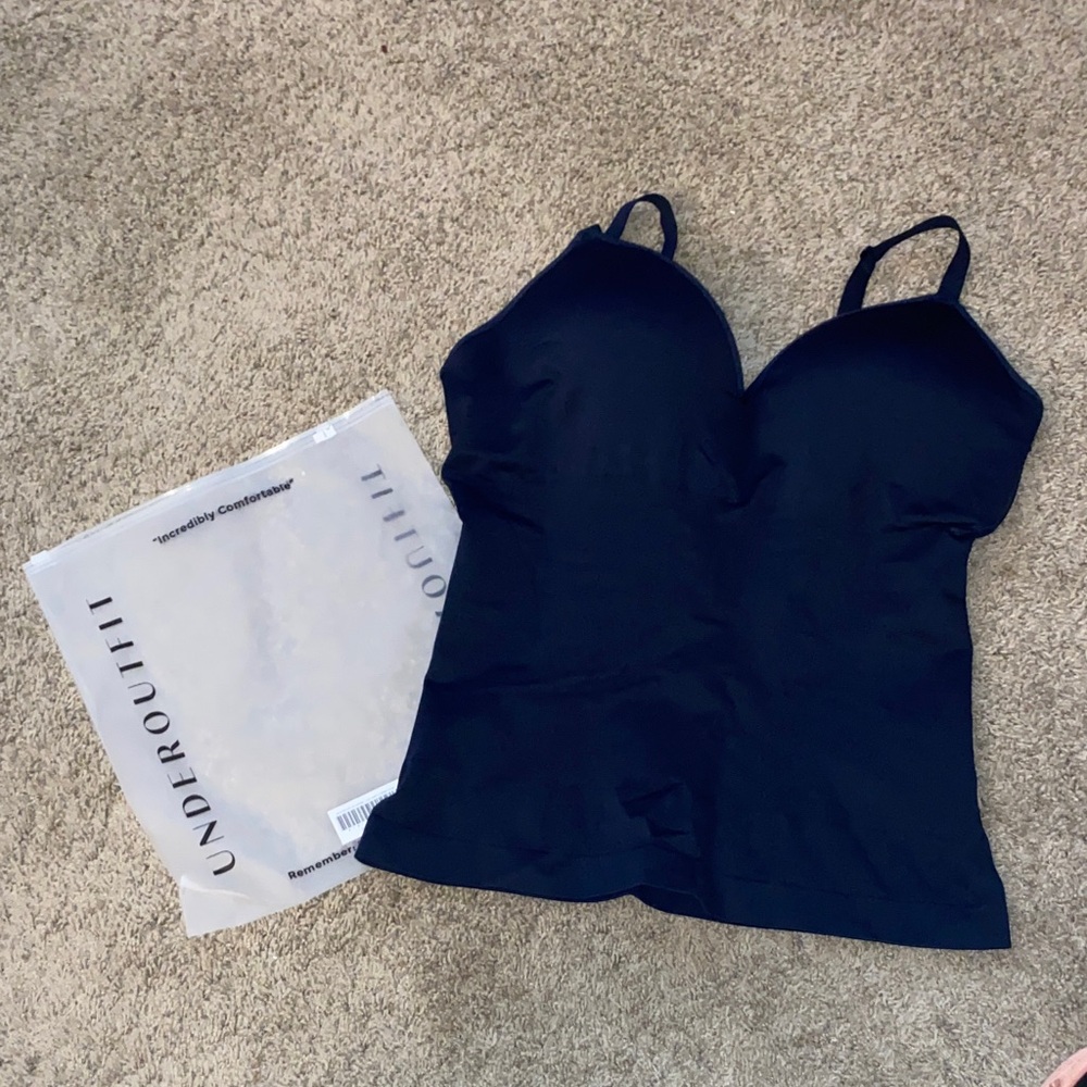 Underoutfit Black Shapewear Top